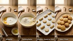 Biscottini secchi fatti in casa al limone: friabili e perfetti da inzuppare