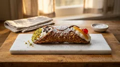 Cannoli siciliani fatti in casa: scorze croccanti e ricotta cremosa, da farcire all’ultimo